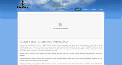 Desktop Screenshot of ozerbeytekstil.com